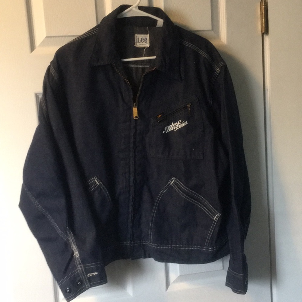 vintage lee denim jacket from the 1970